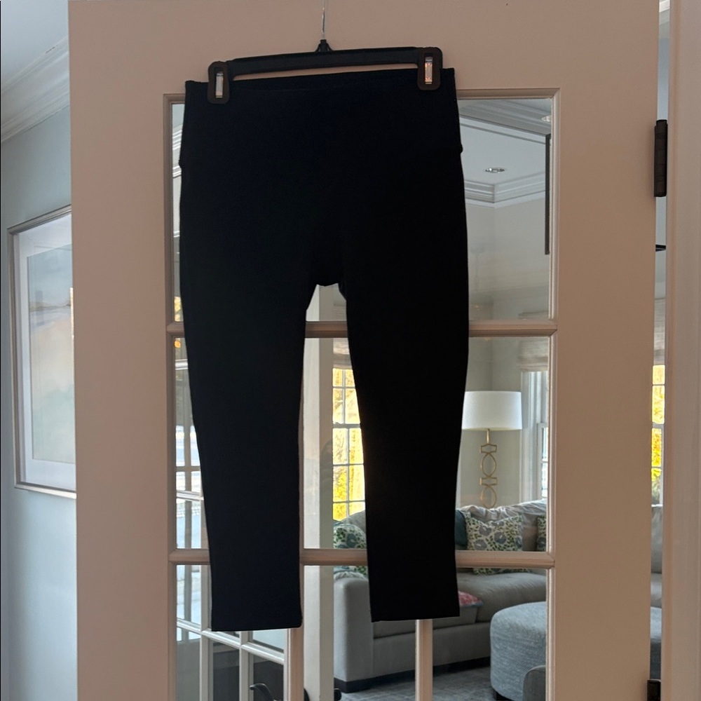 Spanx Black Cropped Leggings